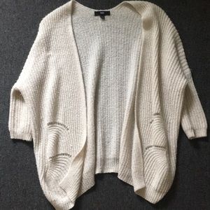 Mossimo Cream Knit Cardigan XS